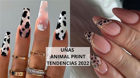 UÑAS CON DISEÑOS EN ANIMAL PRINT IDEAS 2022 NAILS .